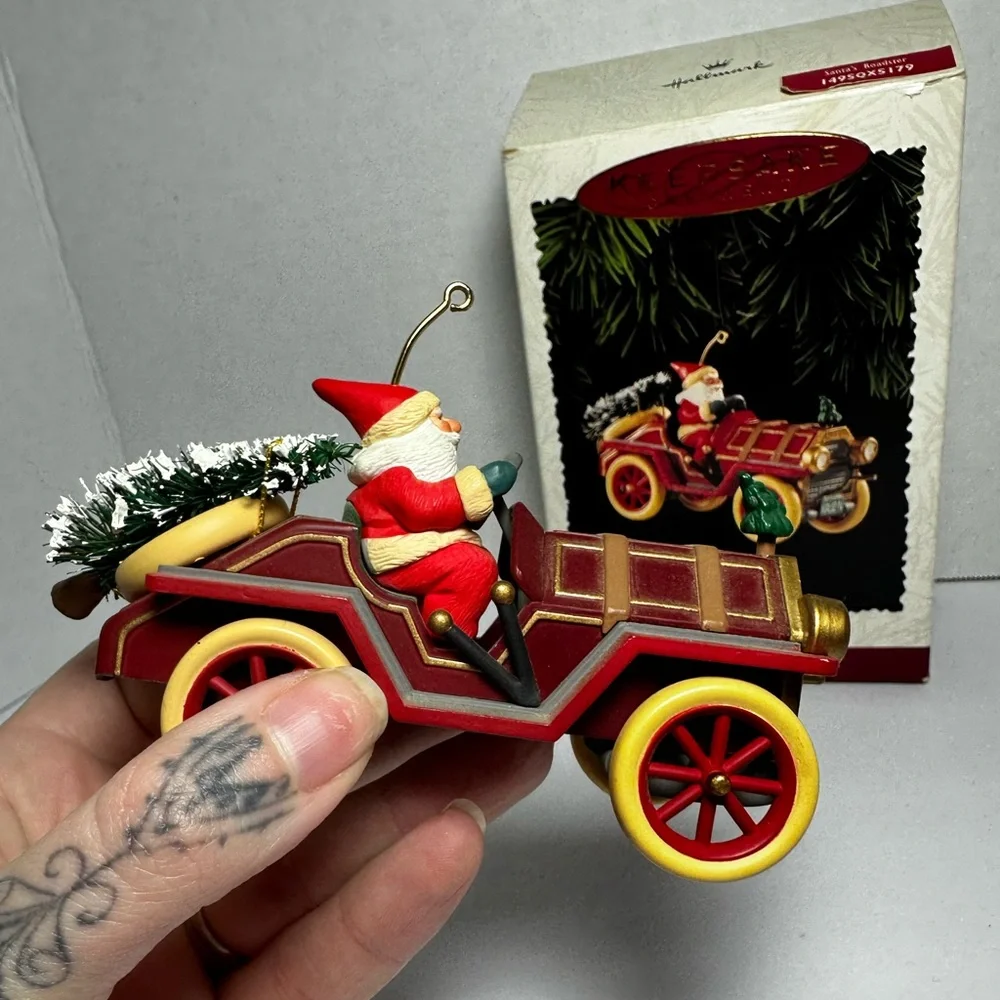 Hallmark santa rides